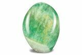 Free-Standing, Polished Green Fluorite - Madagascar #246143-1
